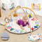 Baby Play Gym, Thickened and Non Slip Activity Mat, 5 Developmental Zones