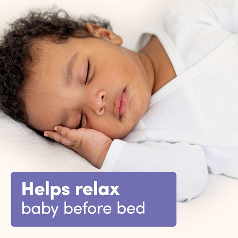8 Oz Aveeno Baby Calming Comfort Bath & Wash with Relaxing Lavender & Vanilla Scents & Natural Oat Extract