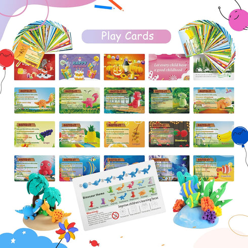 Air Dry Clay, 42 Colors Modeling Clay for Kids, DIY Molding Clay Kit with Sculpting Tools, Arts and Crafts