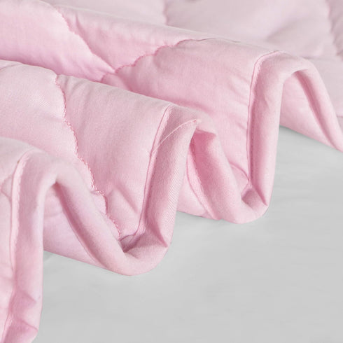 43x60 Inches, FLXXIE Down Alternative Oversized Toddler Comforter, Lightweight, Machine Washable and Warm Baby Crib