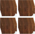 Flutesan 24 Pcs Miniature Dollhouse Wallpaper and Flooring Peel and Stick Mini