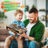 faentwc Dinosaur Painting Toys for Kids 5-7: 2 in 1 Dino Arts Painting Kits and Pull Back Cars Toy for Boys and Girls