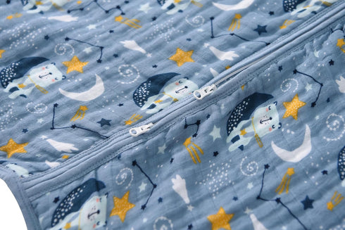 0-6 100% 2-Way 0.5 TADO MUSLIN Baby Sleep Sack Months Wearable Blanket for Babies Organic Cotton Zipper YKK TOG Toddler