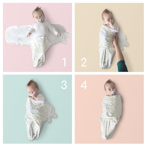 Set 3 Pack Swaddle Blanket for Baby, Newborn Boy or Girl Adjustable Sleepsack, Unisex, Organic Cotton Swaddle Wrap Bags