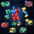 6-in-1 Set,STEM 3 4 5 6 7 8 9 10 Eohemeral Dinosaur Transforming Robot Toys Toy Combine Dinosaur Transform into