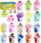 16 Pack Two-Toned Butter Slime Kit, DIY Super Soft Non-Sticky Educational Slime Toys for Kids Girls & Boys 6-12+