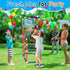 63" Arcade Basketball Game Set with 3 Balls for Kids 3-12 Years Old Indoor Outdoor Backyard Play Carnival Games