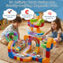 BFTDjanus 3D Set, 3-6, Girls(51 Infinity Track Magnetic Train for Toddlers Ages Flexible & Buildable Railway Toys