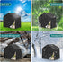 MRWiZMS 420D 48" 67" 64" Playhouse Cover, Oxford Outdoor Playhouse Covers L x W x H Waterproof UV-Proof and Dust-Proof