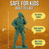 Playset Set (200 Liberty Imports Army Men Toy Soldiers Bucket WWII Action Figures with Military Vehicles, Accessories