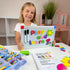291Pcs ABC Magnets Board Magnetic Letters and Numbers Maker for Kids with Double-Side Drawing Whiteboard