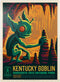 MyPuzzle Legends of The National Parks: Mammoth Cave's Kentucky Goblin - Vintage Poster Premium 1000 Piece Puzzle