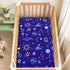 52" 28" Baby Fitted Crib Sheet Soft Microfiber x Crib Mattress Sheet for Boys Girls Breathable Baby Bedding with Space