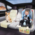 Car Seat Protector for Child Car Seat, 600D Fabric, 2 Pack Seat Protectors with Non-Slip Backing, Mesh Pockets