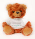 10" Penned Teddy Bear with Hug Me T-Shirt, Brown Bedtime Teddy, Gift for Emotional Support, Calm Children