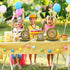 chiazllta 96 Pcs Handyman Tools Party Paper Plates and Napkins, Construction Birthday Party Decorations for 24 Guests