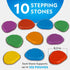 NATIONAL GEOGRAPHIC Stepping Stones for Kids, Durable Non-Slip Balance Stones for Toddler Gross Motor Skills, Indoor &