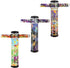Playlearn Butterfly Design Kaleidoscope Glitter Wand, 6" Kaleidoscope Toy with 5" Spiral Glitter Wand