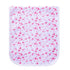 Burp Cloths for Baby Girls, Organic Cotton Large Extra Absorbent Soft Burping Rags, 8 Pack for Newborns