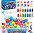 Magic Water Elf Toy Kit - Aqua Fairy Water Gel Kit with 20 Magic Gels & 10 Animal Molds for Kids Arts & Crafts