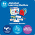 Mailbox Learning Resources Alphabet Learning - Montessori Toddler Toys, ABC Letter Tracing, Writing Practice
