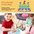 Set Playset 3+ PN11 PicassoTiles Nano Tiles Magnetic Building Construction with Tin Storage Case Compact Colorful Mini