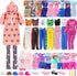 HONLAELLA 22 Pcs 11.5 Inch Girl Doll Clothes & Accessories Including 4 Fashion