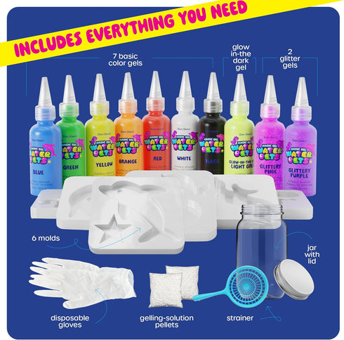 Set Dan&Darci Aqua Fairy Water Gel Kit for Kids - Gifts for Girls - Magic Elf Toy Kits - Waters Pets - DIY Squishy
