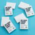 Apostrophe Games Dry Erase Blank Playing Cards w/Box, 180 Reusable Poker Size Cards, Flash & Note Cards