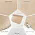Elantrip Changing Pad for Bed - Leather Changing Pad for Baby, Portable Baby Changing Mat Travel, Compact Diaper Change