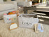 APPLE PIE ORDER Nursery basket, Storage & organizer Bin for Baby, Diapers, Wipes, Books, Toys. White Canvas fabric