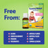 Ddrops Baby Tummy Relief Liquid Drops, Organic Gripe Water for Newborns, Relief from Gas, Colic, Fussiness and Hiccups, Just One Drop, Herbal Ingredients, 120 drops