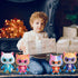 YXCTZKVX Set 4 Set Children(8Inch) Super Cat Plush Toy of Soft Stuffed Animals Sparks, Buddy, Ginny, Bitsy Adorable