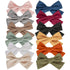 Baby Girl Hair Clips, 12 Pack Large Bows Barrettes Fully Lined Alligator Clip Accessories for Toddler Kids
