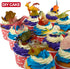 Ocean Sea Animal Toy Set, 52 Pack Assorted Mini Vinyl Plastic Animals, Realistic Under The Sea Life Figures for
