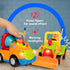 2 Pack 3-5 PREXTEX Remote Control Cars for Year Old Boys - Truck and Tractor Toddler Toys with Easy Controllers - Sound
