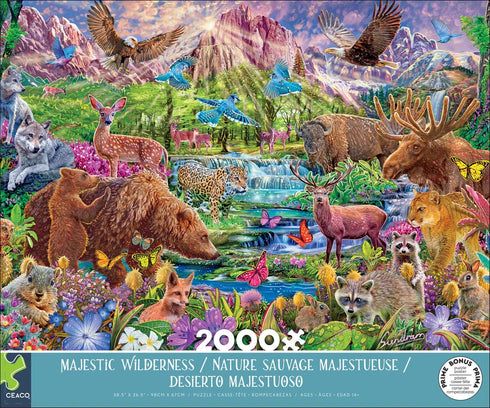 Ceaco - Majestic Wilderness - 2000 Piece Jigsaw Puzzle