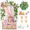 Wooden Baby Shower Crate Closet - Forest Animals Themed Personalized Crate with