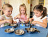 MAGIKON 17-Piece Set Miniature Toy Stainless Steel Pots and Pans , Pretend Play Kitchen Cooking Utensils Toy