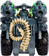 6 Ninjombie Prime Slime Dragon Vehicle, Boys Action Ninja Zombie Slime Action Figure Vehicle, Ages +