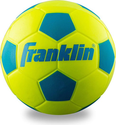 Franklin Sports Foam Soccer Ball - Perfect for Practice and Backyard Play for Small Kids - 6.5 inches