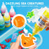 10 12 Klever Kits Water Gel Kit, Magic Fairy Water Gel Toy Kit with Gels, Molds, Preserving Bottle for Presents, Party