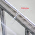 CM Child Safety Rail Net - Balcony Protective Mesh Guard with Zip Ties for Baby Pets Indoor Outdoor Use