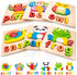 BOZE SUPOD Toddler Puzzles,Wooden Puzzles for Todder 1 2 3 Years Old Boys Girls
