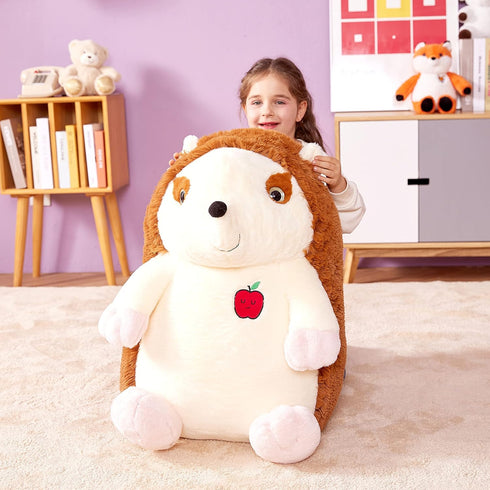 IKASA Giant Hedgehog Stuffed Animal Plush Toy, Large 23" Cute Jumbo Soft Toy, Gifts for Kids