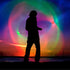 LED Poi Ball Swirling Light Rave Toy, Set of 2, Color Changing
