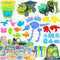 Beach Toys, 36Pcs Dinosaur Sand Toys for Kids Toddlers, Sandbox Toys with