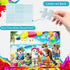 Jeacirio 4-8 6-8 8-10 100 Puzzles for Kids Ages Year Old and Seniors - Funny Cats Puzzle Beach Kitten Jigsaw Puzzles