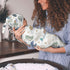 Qwalnely Dragon Swaddle Blanket with Hat for Baby, Swaddling Dragon Theme Baby Stuff