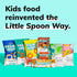 1 Oz 4 Pack Little Spoon Kale Apple Meltable Baby Puffs, Organic Corn Quinoa Sorghum, No Rice, No Added Sugar Snacks